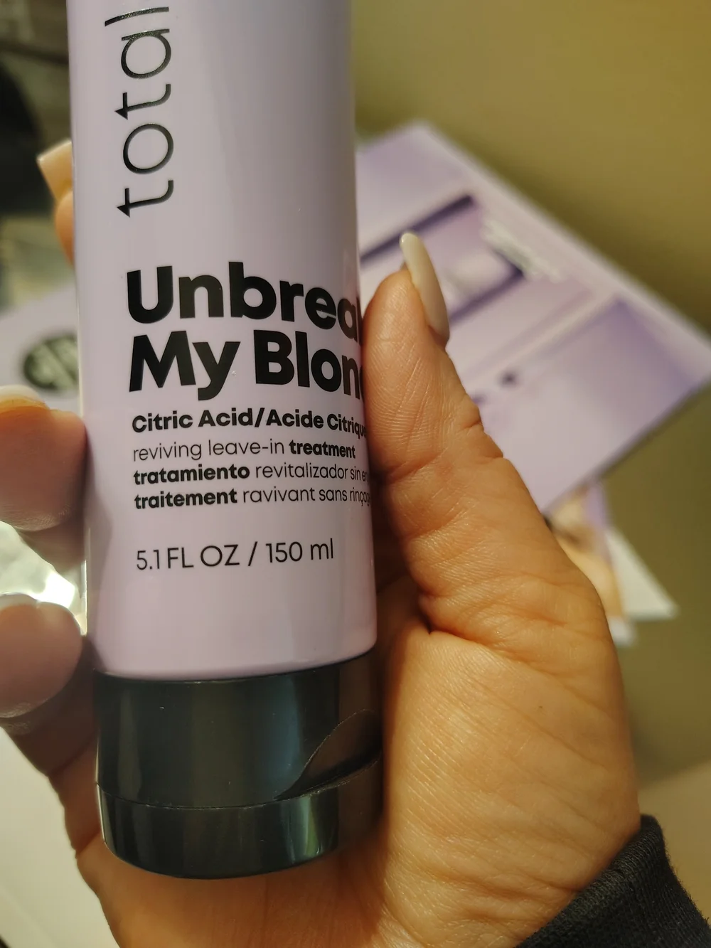 🆕⭐Full Size Unbreak My Blonde Leave-In Treatment